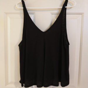 Intimately Free People Dani Ribbed V-Neck Tank Women's Size Medium